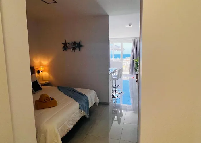Mareas Sea View Terrace 3 Min To Apartment